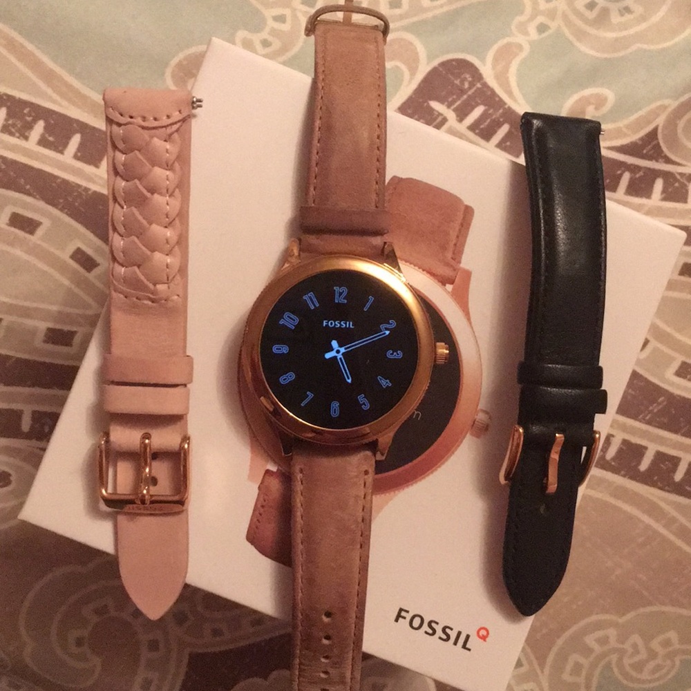 Fossil Q Gen 3 Smartwatch Venture Sand Leather